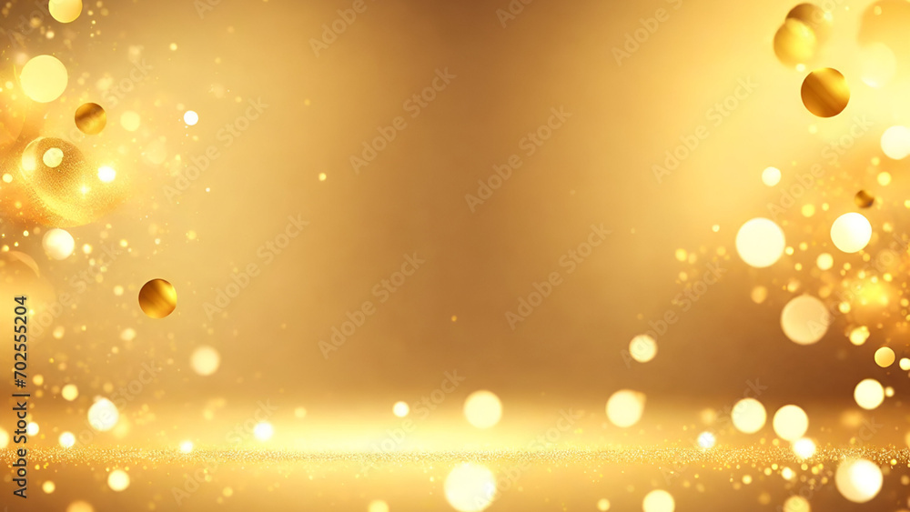 Wall mural abstract background with bokeh