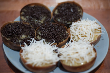 chocolate cake with nuts