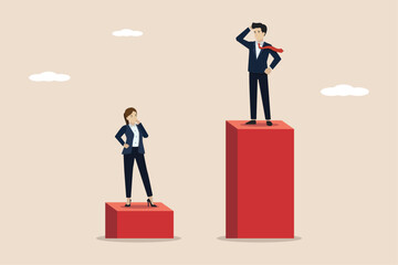 The gender gap, the dominance of men on corporate executive boards, is unequal or unfair, entrepreneurs rise above with no room left for female colleagues.