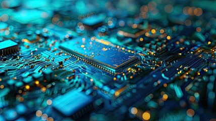 Fototapeta premium computer circuit board