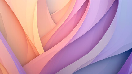 Pastel Gradient Harmony Mesmerizing Abstract Background