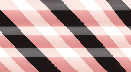 Obraz premium Abstract plaid pattern blending shades of red and blue