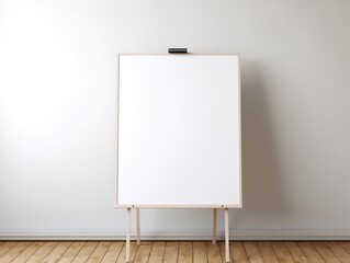 Interactive Whiteboard Mockup for Creative Ideas - AI Generated