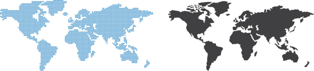 Fototapeta na wymiar World Map business network worldwide global image vector