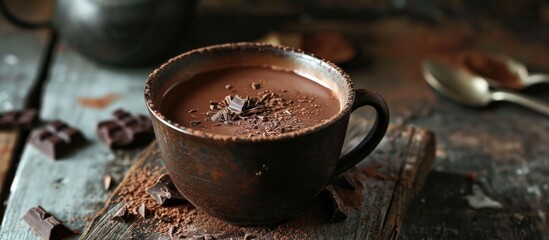 Drink made from cocoa.
