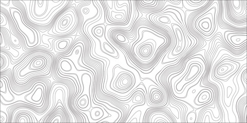 Abstract design with seamless pattern with lines topographic map. geographic mountain relief. retro topographic map. geographic contour map. paper texture imitation of a geographical map shades.
