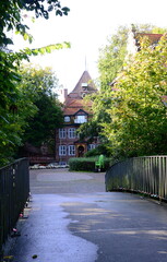 Historical Castle and Park Ritzebüttel in the Town Cuxhaven, Lower Saxony