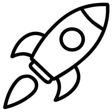 recommend clip art: rocket launch icon