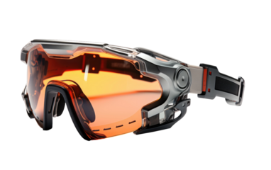 Success with Augmented Reality Glasses Tailored for Agriculture on a White or Clear Surface PNG Transparent Background