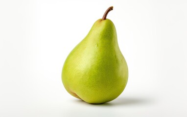 fresh pear isolated on white background