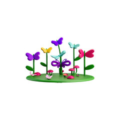 flowers in the garden