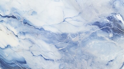 Luxurious Marble Texture in Sapphire Blue Blur and Silver