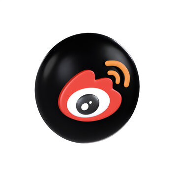 weibo 3D icon
