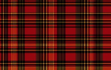 Rustic Clan Tartan Texture - obrazy, fototapety, plakaty