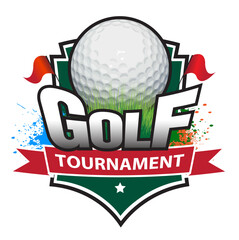 golf sport logo