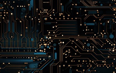 Electronic Circuit Texture Backdrop