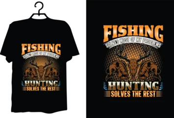 Foto op Plexiglas Hunting svg design Hunting t shirt Hunting svg circuitry Hunting typography vector design © Alamgir