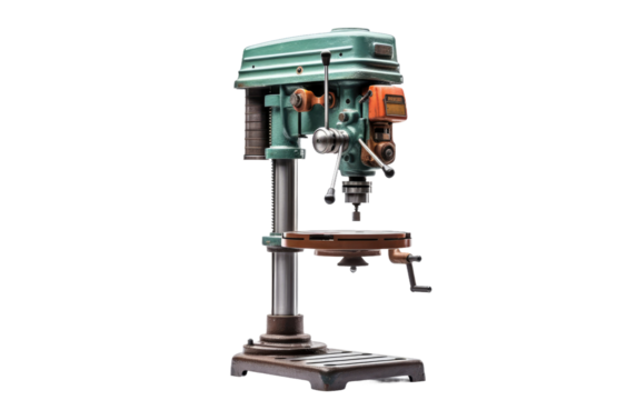 Future of Drilling Revealed through Modern Technology on a White or Clear Surface PNG Transparent Background