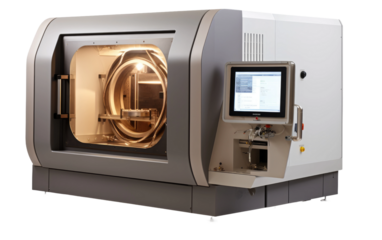 Future of Electron Beam Additive Manufacturing on a White or Clear Surface PNG Transparent Background
