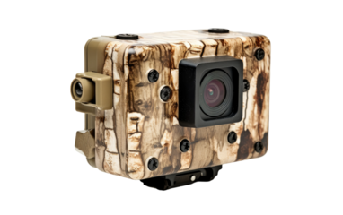 Capture Nature Uninterrupted with the Trail Camera for Observations on a White or Clear Surface PNG Transparent Background