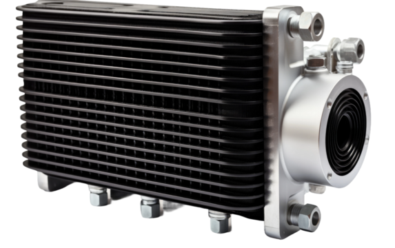 Transmission Efficiency with the Ultimate Truck Cooler on a White or Clear Surface PNG Transparent Background