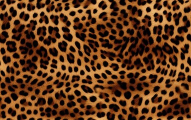 Leopard Print Texture Background