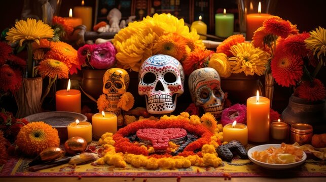 Joyous Commemoration of Ancestors in Hispanic Tradition