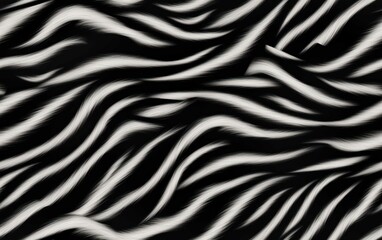 Unique Stripes in Zebra Texture