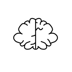 Hand Drawn Brain 