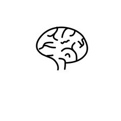 Hand Drawn Brain 