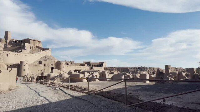 Arg-e Bam Citadel's Majestic Adobe Ramparts