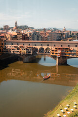 Ponte Vecchio Florence Boat