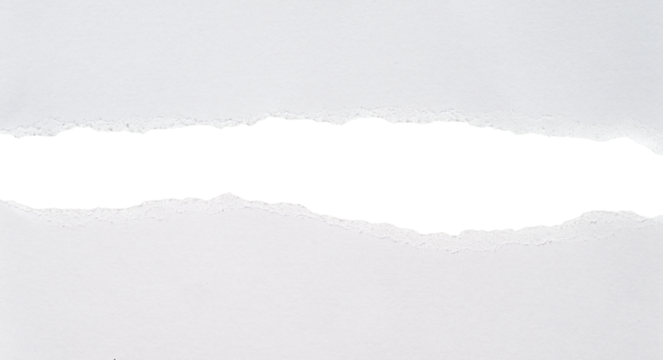 torn blank pages with uneven texture edges. set of ripped white paper sheets png isolated on transparent background. document or newspaper mockup.