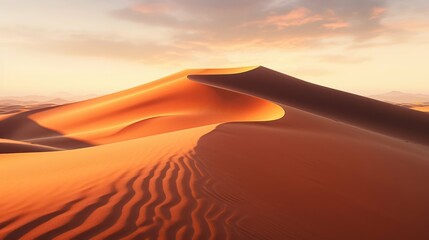 Fototapeta na wymiar A Desert's Majesty in a Shot