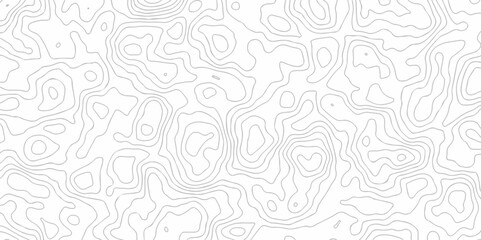 Abstract pattern with lines topographic map background. Topography and geography map grid abstract backdrop. Topographic cartography. Topographic Map. Topographic Relief.