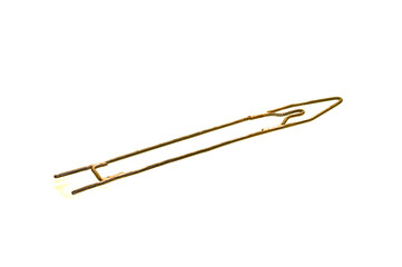 weaving shuttle isolated on white background