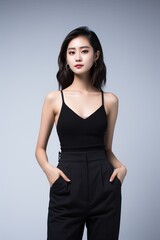 Fototapeta premium Portrait of a beautiful asian woman 
