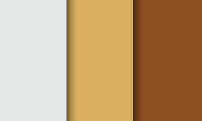 Three solid colors, with luxurious and elegant hues, create a beautiful background with shadows that add dimension. Suitable for presentations, banners, templates, advertisements, and promotions