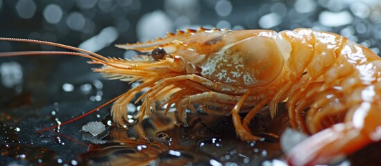Shrimp disease: Dead shrimp due to EMS and White spot disease.