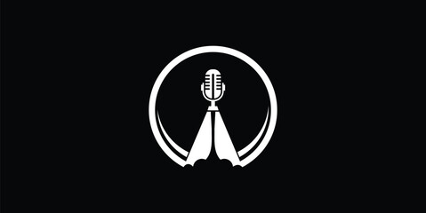 PODCAST LOGO,VECTOR