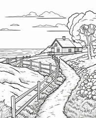 coloring page swiss