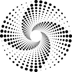 Swirl shape icon