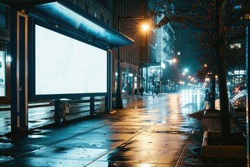 blank billboard on street, hyper detailed photo --ar 3:2 --v 6 Job ID:...