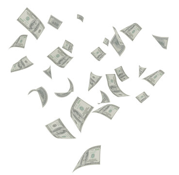 dollars money give offer isolated in white background