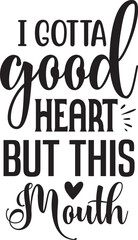 Sarcastic svg  design 