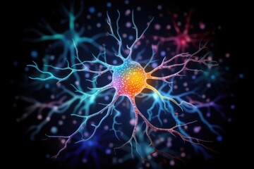 Neuronal learning, 3d neurons forge new connections, strengthening the brain's cognitive abilities, Neurons in the brain act as messengers, brain's neurons fire in synchrony, deep concentration focus