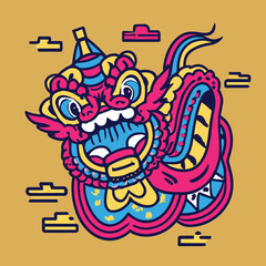 Chinese New Year vector illustration design