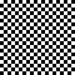 Checkerboard black and white pattern shape