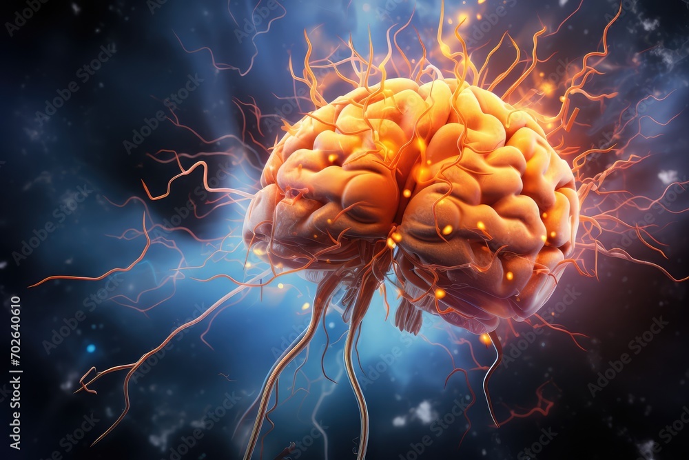 Poster human brain deep learning memory processes. long-term memory stores information, short-term memory h