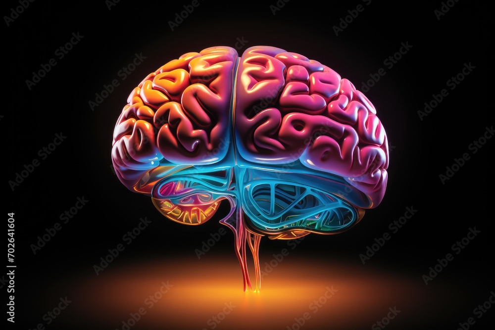 Poster neurons in the brain forms neural networks that process information, relying on synapses, neurotrans